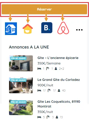 diffuser mon annonce sur les ota